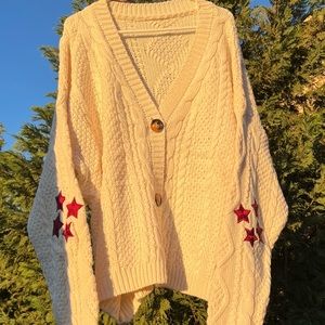 Never worn. Taylor Swift Red (TV) Limited Edition Cardigan. Size XL/2XL.